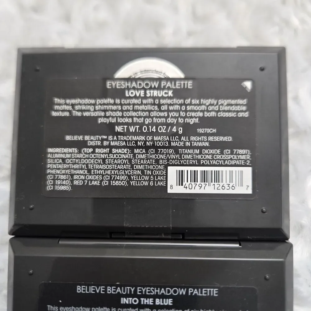 Eyeshadow 2x believe